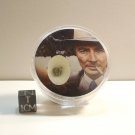 Trinitite, Atom Bomb Glass, Display with Sample