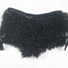 Ruffle Boyshort Sissy Panty black XL