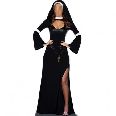 Sexy Nun Hallween Adult Costume One Size
