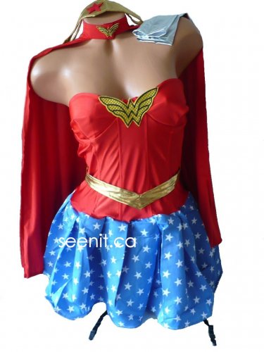 5-pc Wonder Woman Halloween Costume