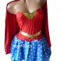 5-pc Wonder Woman Halloween Costume
