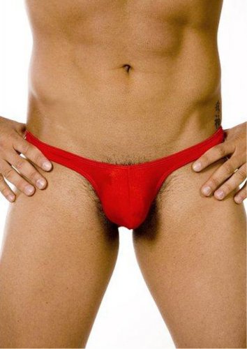 Men Thong red L