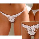 Tranca Thong white One Size