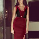 Bodycon Dress red/black L
