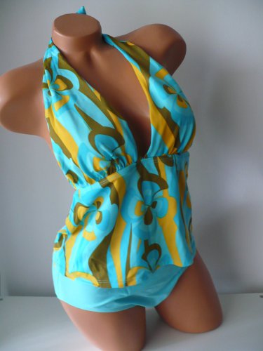 2-pc Tankini Swimsuit 12 / L