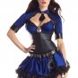 8-pc Deluxe Officer Halloween Costume L