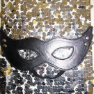 Masquerade Faux Leather Eye Mask One Size