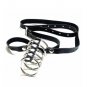 Men Halter Strapped Cock O-Rings 7cm
