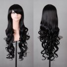 Cosplay Anime Long Wig black
