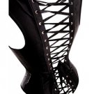 Satin Underbust Vest black 1xl/2xl