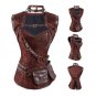 Steampunk Skull Patterned Corset & Shrug 1xl/2xl