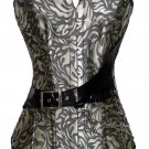 Steampunk Damask Corset M