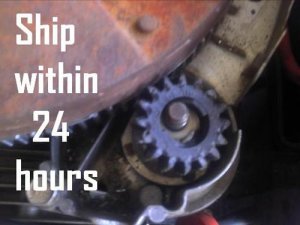2x BRIGGS & STRATTON MTD JOHN DEERE CRAFTSMAN 695708 STARTER GEAR W/ INSTRUCTION