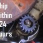 2x BRIGGS & STRATTON MTD JOHN DEERE CRAFTSMAN 695708 STARTER GEAR W/ INSTRUCTION