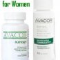 Free Ship Worldwide Avacor Women Minoxidil & Nutricap Vitamin 1 Month hair loss