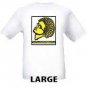 Jarret Wade T Shirt (White-Large)