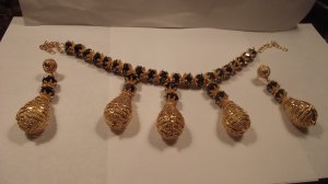 24Kt. gold electroplated Middle Eastern Imitation Jewelry