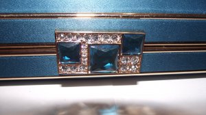 Designer Clutch-Turquoise