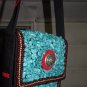 Turquoise Hemp Handbag