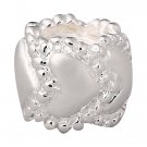 925 Sterling Silver Large Hole Charm Bead fits Pandora Bracelet JA18
