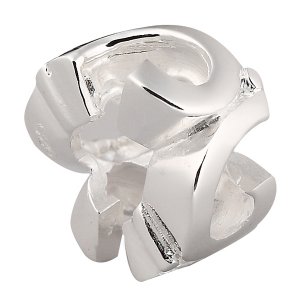 925 Sterling Silver Large Hole Charm Bead fits Pandora Bracelet JA35