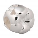 925 Sterling Silver Large Hole Charm Bead fits Pandora Bracelet JA44