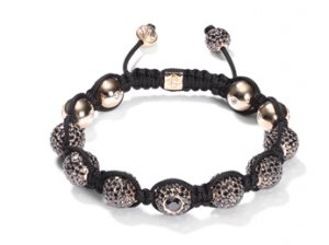 10MM NEW European CZ Crystal Disco Balls Macrame Bracelet -CP017