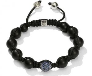 10MM NEW European CZ Crystal Disco Balls Macrame Bracelet -CP036