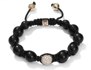 10MM NEW  European CZ Crystal Disco Balls Macrame Bracelet -CP043