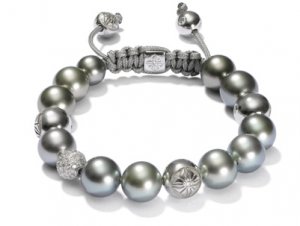 10MM NEW European CZ Crystal Disco Balls Macrame Bracelet -CP066
