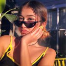 Cool Trendy Half Frame Rimless Cat Eye Sunglasses Women