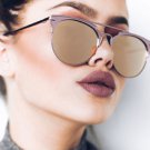 Luxury Vintage Round Sunglasses Women Brand