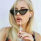 Womens Fashion Vintage Retro Cat Eye Triangle Sunglasses UV400 Eyewear Glasses