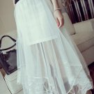 i Skirt For Lady Summer Full Length Tulle Skirt