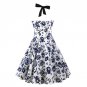Punk Strapless Halter Party Dresses Bowknot Self Gothic Dress Clothing Swing