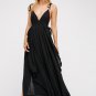 backless irregular long maxi dress casual party vestidos clothing