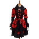 Collar Ruffles Bows Lace Palace Dress