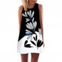 Printed Short Boho Dress robe femme ete 2017 vestidos