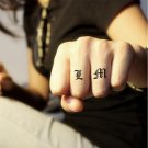 Gothic random combination of letters designs small sexy products