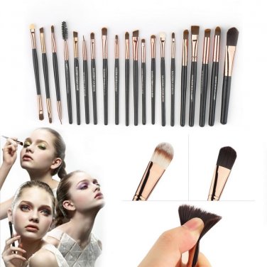 Eyeliner Lip Brand Make Up Brushes Set