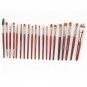 Eyeliner Lip Brand Make Up Brushes Set
