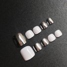 False Nail Rock Style Toe Nails Full Cover Feet Patch