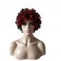 Red Synthetic Wigs African Hairstyle