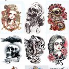 Tattoo Waterproof Fake Tattoos Tatuagem Tatouage 3D Body Art Sleeve DIY Stickers