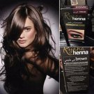 Cream Natural Plant Colour Mehendi Eyebrow Tint Set Dye Brown Black With Gift