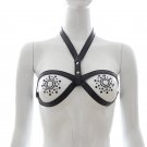 Bra Bondage Harness  +1 Pair Nipple Paste As A Set