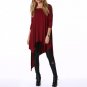 Casual O Neck Irregular Hem Party Dresses Long Vestidos Retro Robe Femme