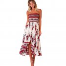 Boho Long Maxi Evening Party Beach Dress Floral Sundress vestidos#LSN
