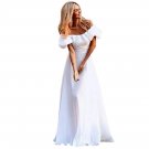 Boho Solid Beach Long Evening Party Dress vestidos