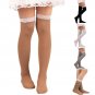 1Pair Women Long Socks Over Knee High Sock High Thick Lace Stockings For Women girl Wholesale #LSIW